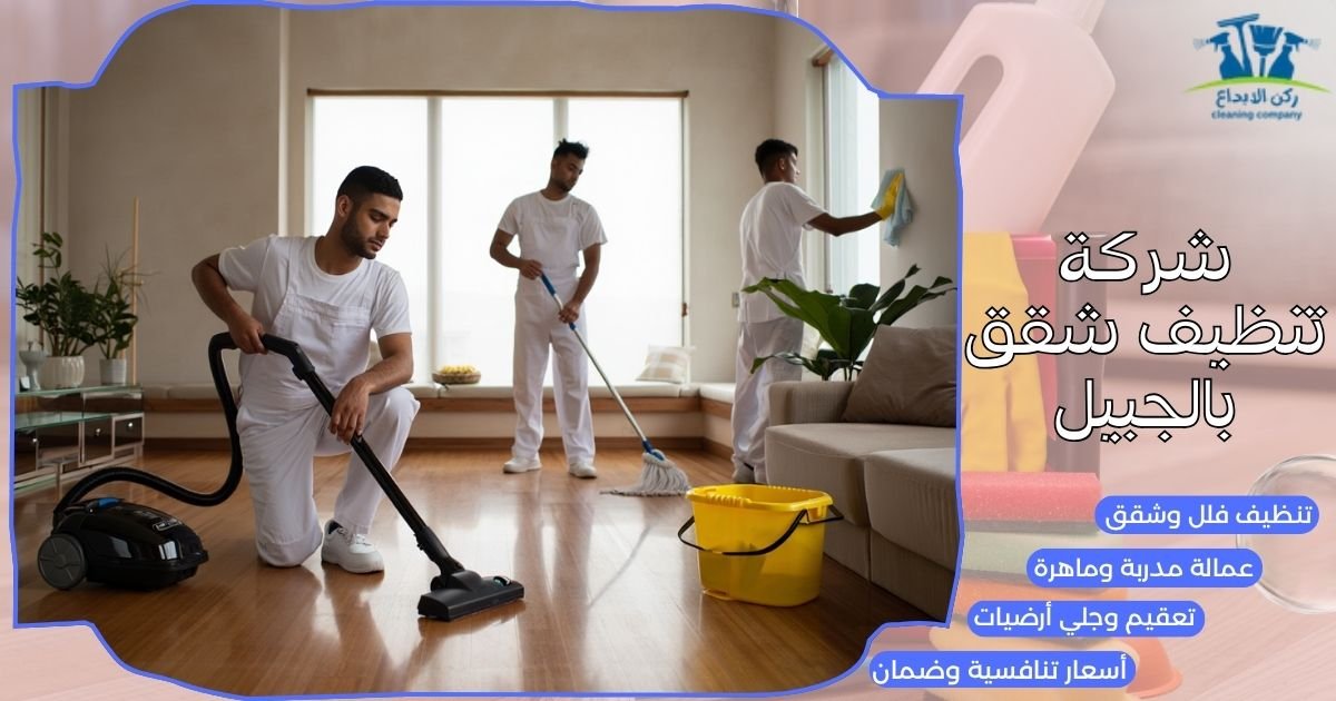 شركة تنظيف شقق بالجبيل